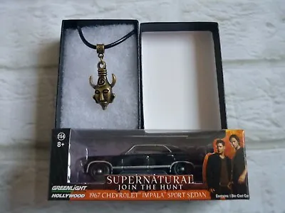 Buy Lootcrate Deans Amulet Jewelry Necklace Replica Prop God Detect Supernatural Bam • 59.99£