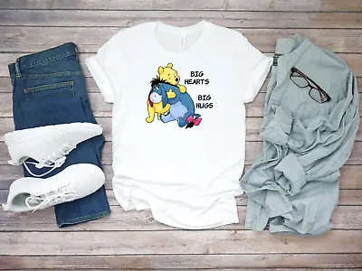 Buy Winnie The Pooh Eeyore Disney Sleeve White Men's T Shirt K519 • 9.92£