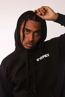 Buy D'Apex Unisex Black Pullover Hoodie Hoody Hooded Jumper Sweatshirt Mens Women • 11.99£