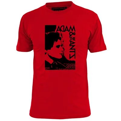 Buy Mens Adam Ant Clouds Inspired Gig Poster T Shirt Punk Pistols Ruts Clash • 8.99£