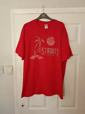 Buy The Strokes 2015 Japan Tour T Shirt Rare Size XL • 20£