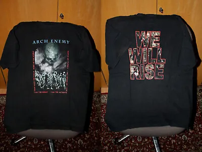 Buy Arch Enemy - We Shall Rise T Shirt L & Stigmata CD Dark Tranquility At The Gates • 34.25£