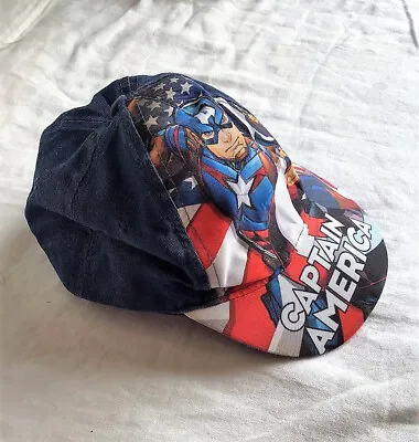 Buy Captain America Boys Cloth Cap. • 4.50£