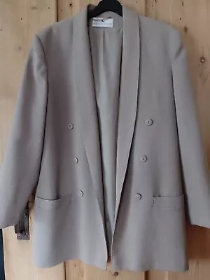 Buy Ladies Suit Jacket, Greish Beige Colour, Size 10, House Of Frazer • 9.50£