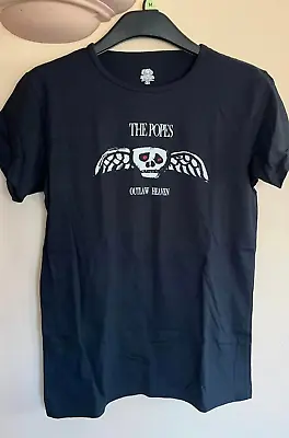 Buy The POPES Band T-Shirt, Black/Ladies Cut Size Med /NEW UNWORN-Official Merch • 10£