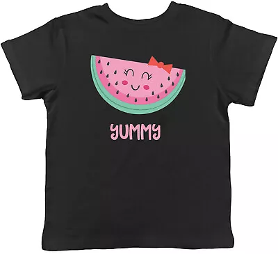 Buy Cute Nerdy Watermelon Kids T-Shirt Yummy Red And Green Fruit Children Boys Girls • 5.99£