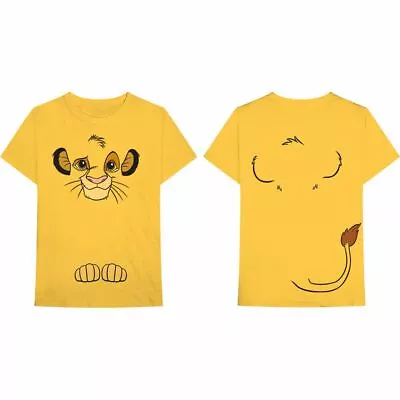 Buy Disney Unisex T-Shirt Lion King - Lion King Simba Back Print - XX Large - New • 14.95£