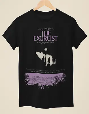 Buy The Exorcist - Movie Poster Inspired Unisex Black T-Shirt • 14.99£