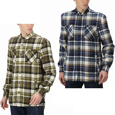 Buy Regatta Mens Thamos Long Sleeve Checkered Brushed Shirt • 25£