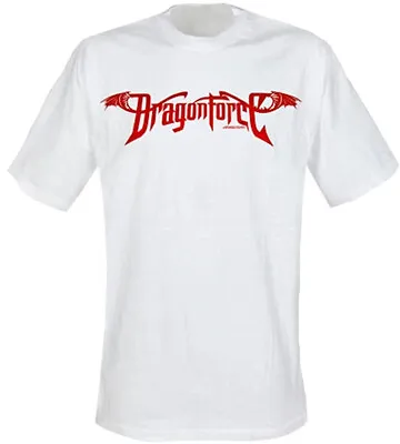 Buy Official Dragonforce Red Logo Copyride Bravado Merchandise 2009 T-SHIRT S M XL • 18.25£