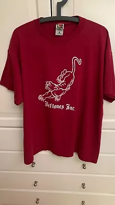 Buy DEFTONES INC 2001 American Tour T Shirt Size XL Burgundy Rare Chino Moreno • 199.99£
