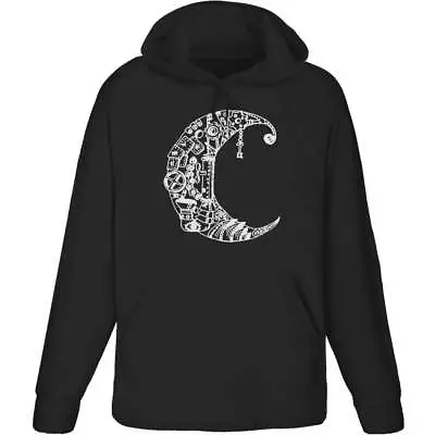 Buy 'Steampunk Crescent Moon' Adult Hoodie / Hooded Sweater (HO034922) • 24.99£