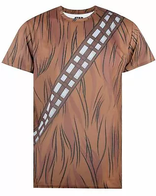 Buy Star Wars Brown Short Sleeved T-Shirt (Mens) • 14.99£