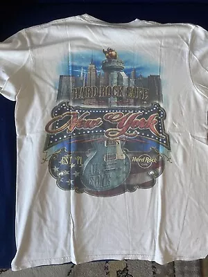 Buy Hard Rock Cafe New York T-Shirt Large, 2009 • 10£