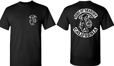 Buy Black Sons Of Anarchy T Shirt Unisex • 16.99£