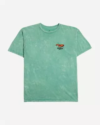 Buy LOST - Mens Patina Wash T-Shirt - Lagoon Mineral Wash - Summer Short Sleeve Top • 24.99£