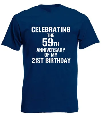 Buy Celebrating 80th T-Shirt Funny Mens 80th Birthday Gifts Presents Ideas For Him • 9.99£