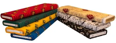 Buy Harry Potter Cotton Fabric Hogwarts Crest & Houses, Marauders Map, Gryffindor • 13£
