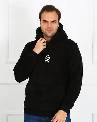 Buy Sinners Attire Mens Fleece Fur Hoodie Designer Hooded Sweatshirt Pullover Hoody • 29.99£