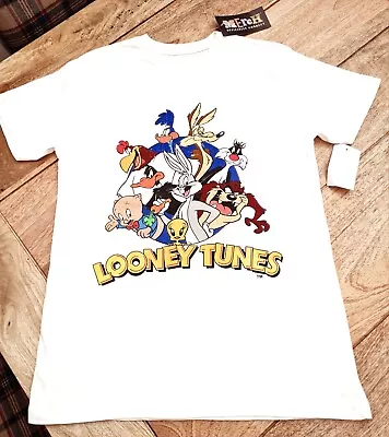 Buy Genuine Looney Tunes  T-shirt Fine Cotton.  Bnwt • 5£