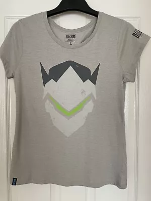Buy Overwatch Woman’s Grey Hero Natural Tshirt Size L NWOT • 8£