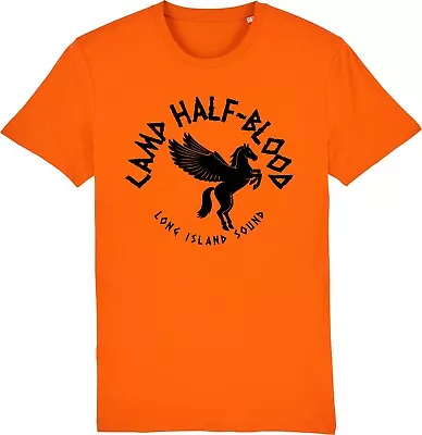 Buy Camp Half Blood Pegasus Greek Gods Percy T-Shirt • 9.95£