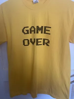 Buy Boys  Game Over  Gaming Themed T-Shirt Size 12-13 Years VGC • 0.50£