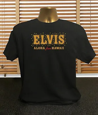 Buy Elvis Presley Aloha From Hawaii - Men's Elvis Presley T Shirt • 14.99£