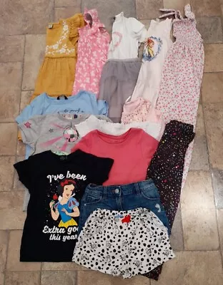 Buy Girls Summer Clothes Bundle Age 5-6 Yrs.Next.Disney,Dress,jumpsuit,T-shirts.LOL • 0.99£