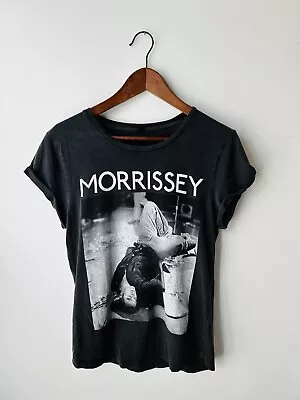 Buy Morrissey 2018 Tour  T-shirt. Grey. Small. • 30£