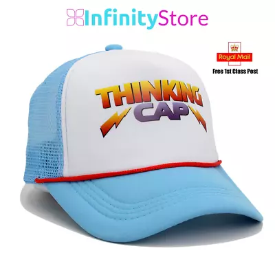 Buy Stranger Things Style Dustin Thinking Cap Sunshade Baseball Cap Hat Cosplay  • 7.95£