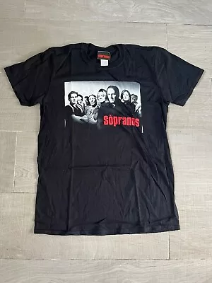 Buy Official The Sopranos Group Shot Black T-shirt Sizes S/M/XL BNWT • 4.99£