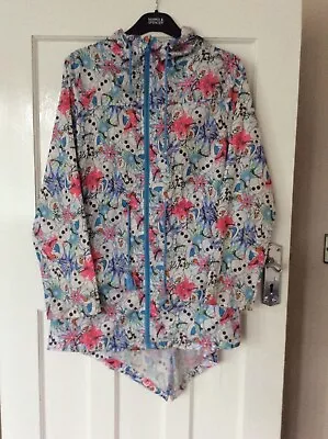 Buy Ladies Size XS Multicoloured Disney Frozen Long Sleeve Hooded Lightweight Jacket • 3£