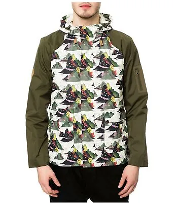 Buy Staple Mens The Militech Nylon Windbreaker Jacket, Green, Medium • 49.44£