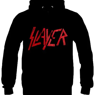 Buy Slayer - Distressed Logo Official Licensed Pullover Hoodie • 31.49£