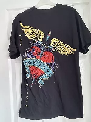 Buy Bon Jovi ‘The Circle’ 2010 Tour T-shirt (S) • 20£