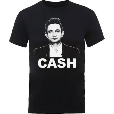 Buy Johnny Cash Mens Short Sleeve T-Shirts Straight Stare Official Merchandise XXL • 13.95£