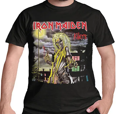 Buy Iron Maiden Killers T Shirt Official  New  Black • 15.50£