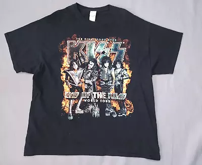 Buy KISS Band Tour T Shirt Final Tour Ever Adult Size XL • 29.99£