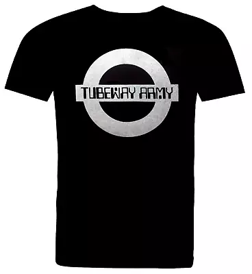 Buy Tubeway Army / Gary Numan 1978 Silver Logo. Black Cotton T Shirt.  • 13£