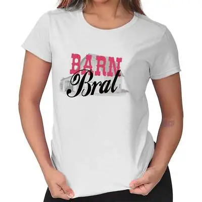 Buy Barn Brat Southern Belle Country Rodeo Girl Graphic T Shirts For Women T-Shirts • 19.20£