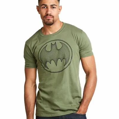 Buy Official DC Comics Mens Batman 3D T-shirt Green Sizes S - XXL • 13.99£