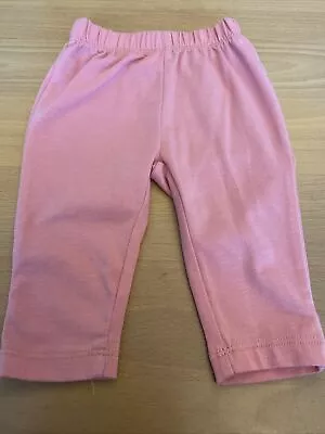 Buy Baby Girls Clothes 0-3 Months Looney Tunes Pink Cotton Elasticated Trousers • 0.99£