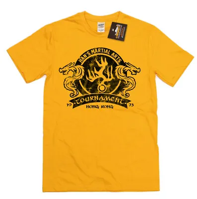 Buy Enter The Dragon Inspired Han's Martial Arts T-shirt - Retro Bruce Lee Film Tee • 11.49£