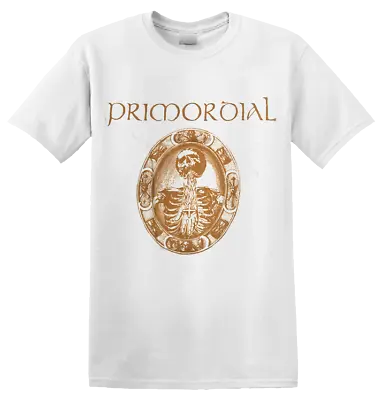 Buy PRIMORDIAL - 'Redemption At The Puritan's Hand' White T-Shirt • 24.17£