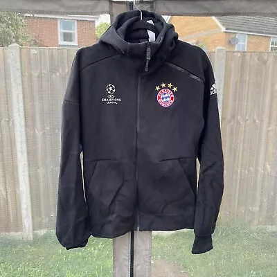 Buy Vintage FC Bayern Munich Champions League Hoodie Jacket Mens XS • 48.50£