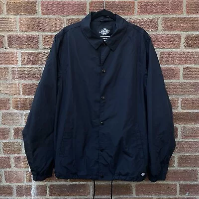 Buy DICKIES Collared Coach Jacket-Large-Supreme Condition! Workwear Spellout Patch   • 29.99£