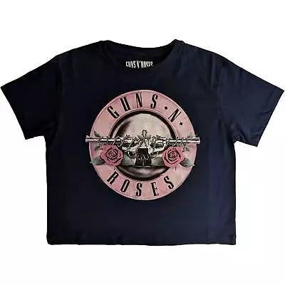 Buy Guns N' Roses Ladies Crop Top: Classic Logo OFFICIAL NEW  • 18.58£
