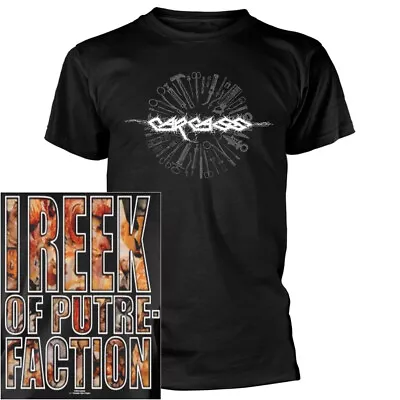 Buy Carcass I Reek Of Putrefaction Shirt S-3XL T-Shirt Official Extreme Metal Tshirt • 21.99£