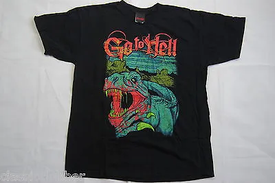 Buy Go To Hell Clothing Rex T Shirt New Official Metal Goth Punk Emo Rare Streetwear • 8.99£